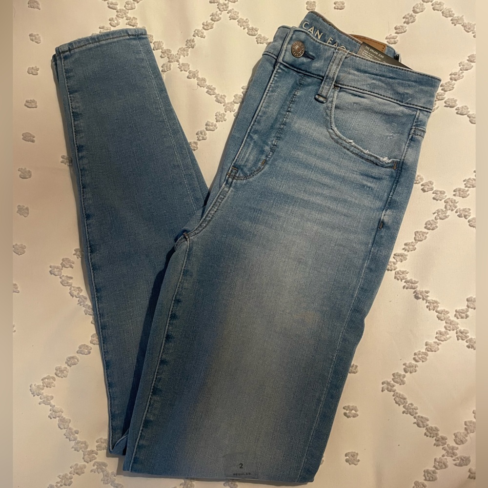 NWT AE “The Dream Jean” Super Hi-Rise Jegging